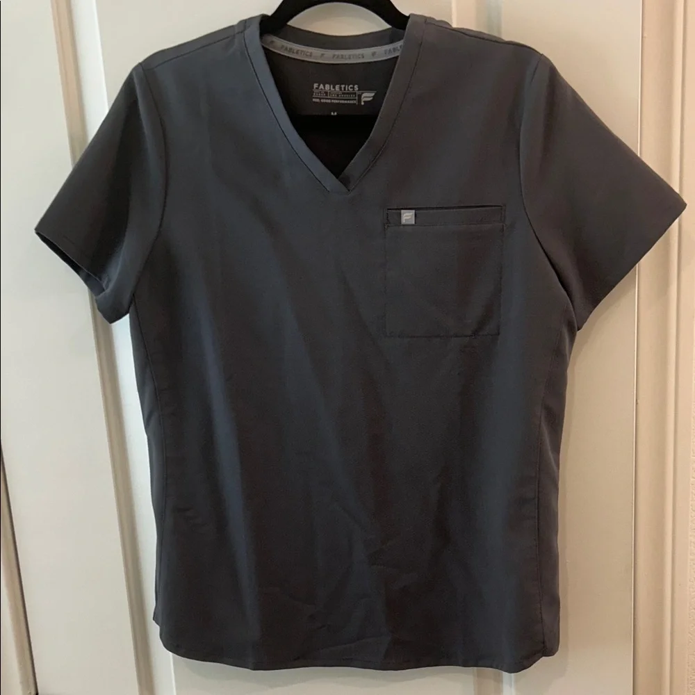 Fabletics Dark Gray Scrubs Set - Picture 4 of 7